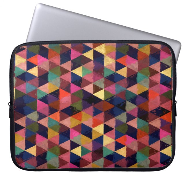 Abstrakt nr 374 laptop sleeve (Framsidan)