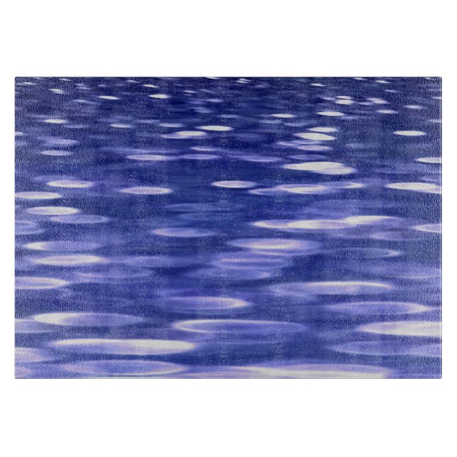 Abstrakt nr 3: Blå shimmer (Framsidan)