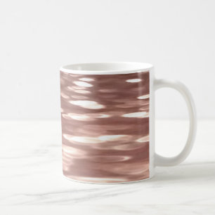 Abstrakt nr 3: Copper Ro Guld shimmer Kaffemugg