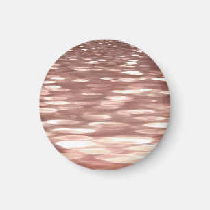 Abstrakt nr 3: Copper Ro Guld shimmer Magnet
