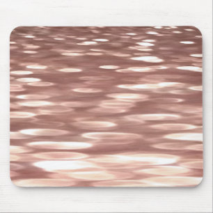 Abstrakt nr 3: Copper Ro Guld shimmer Musmatta