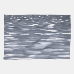 Abstrakt nr 3: Gunmetal shimmer Kökshandduk
