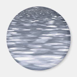 Abstrakt nr 3: Gunmetal shimmer Magnet