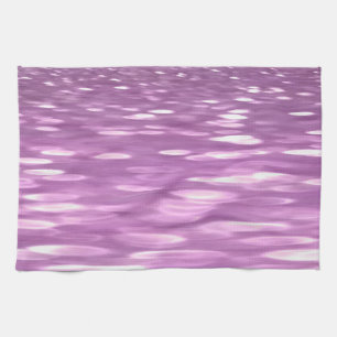 Abstrakt nr 3: Lilac Shimmer Kökshandduk