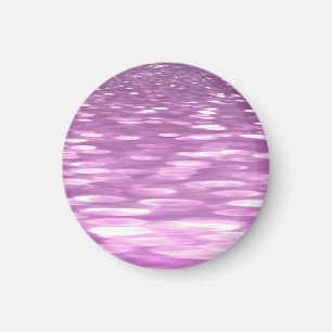 Abstrakt nr 3: Lilac Shimmer Magnet