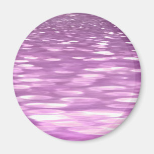 Abstrakt nr 3: Lilac Shimmer Magnet