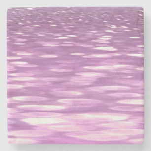 Abstrakt nr 3: Lilac Shimmer Stenunderlägg