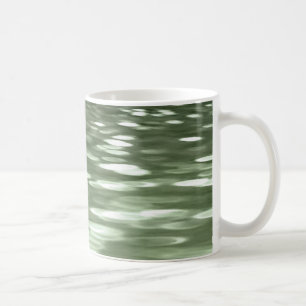 Abstrakt nr 3: Oliv grönt oskärpa Kaffemugg