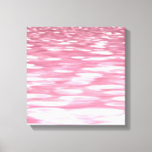 Abstrakt nr 3: Rosa shimmer Canvastryck