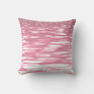 Abstrakt nr 3: Rosa shimmer Kudde