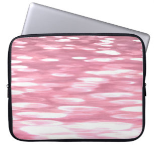 Abstrakt nr 3: Rosa shimmer Laptop Fodral