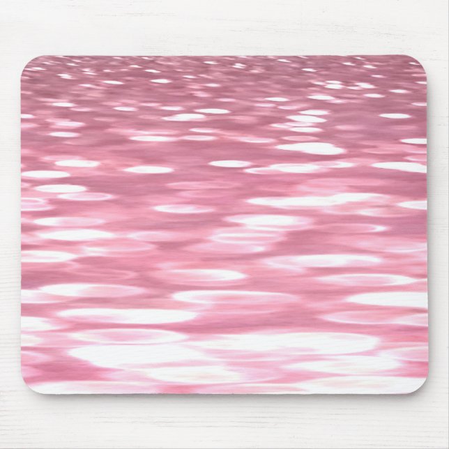 Abstrakt nr 3: Rosa shimmer Musmatta (Framsidan)