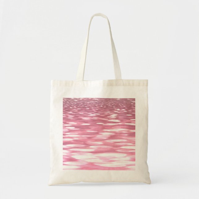 Abstrakt nr 3: Rosa shimmer Tygkasse (Framsidan)