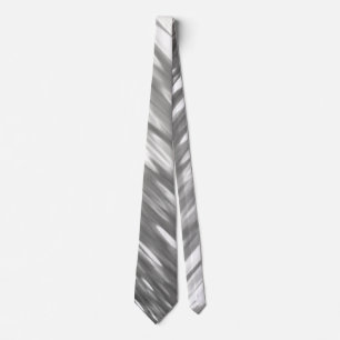Abstrakt nr 3: Silver grått shimmer Slips