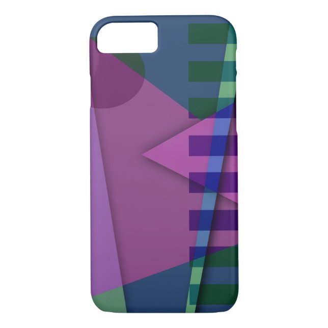 Abstrakt nr 432 Case-Mate iPhone skal (Baksida)