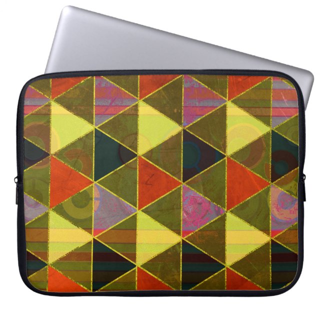 Abstrakt nr 474 laptop sleeve (Framsidan)