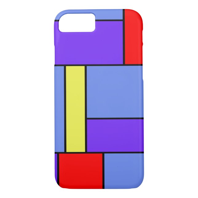 Abstrakt nr 482 Case-Mate iPhone skal (Baksida)