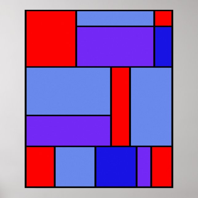 Abstrakt Nr 483 Poster (Framsidan)
