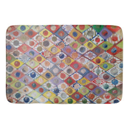 Abstrakt nr 4 spelar som barn Målning Badrumsmatta