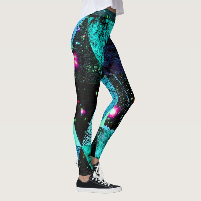 Abstrakt nr 509 leggings (Höger)