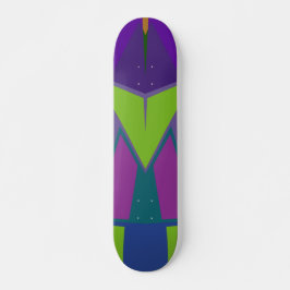 Abstrakt nr 567 skateboard bräda 20 cm