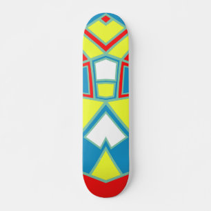 Abstrakt nr 571 old school skateboard bräda 18 cm