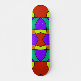Abstrakt nr 573 skateboard bräda 20,5 cm