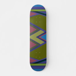 Abstrakt nr 575 skateboard bräda 19,5 cm