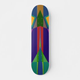 Abstrakt nr 577 skateboard bräda 20,5 cm