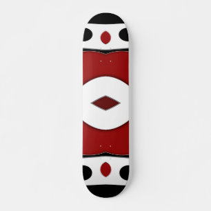 Abstrakt nr 578 skateboard bräda 20 cm