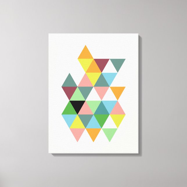 Abstrakt nr 585 canvastryck (Framsida)