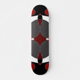 Abstrakt nr 588 skateboard bräda 20 cm