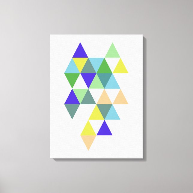 Abstrakt nr 594 canvastryck (Framsida)