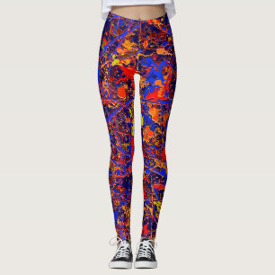 Abstrakt nr 737 leggings