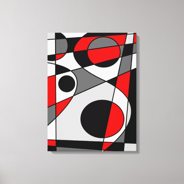 Abstrakt nr 73 canvastryck (Framsida)