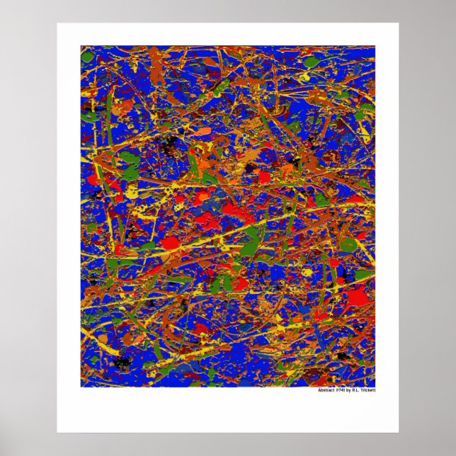 Abstrakt nr 741 poster (Framsidan)