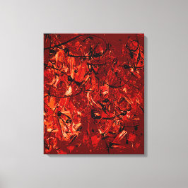 Abstrakt nr 757 canvastryck