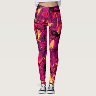 Abstrakt nr 787 leggings
