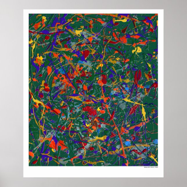 Abstrakt nr 819 poster (Framsidan)