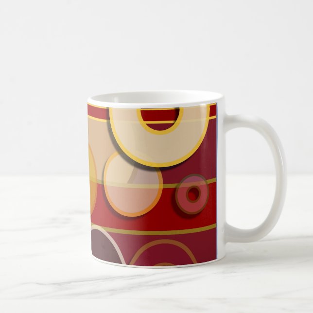 Abstrakt nr 843 kaffemugg (Höger)