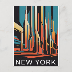 abstrakt ny arbetsplats vykort