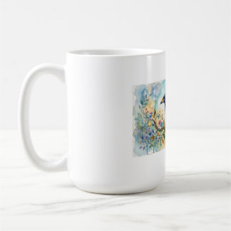 Abstrakt Nyckfull Vattenfärgsvärmugge Kaffemugg