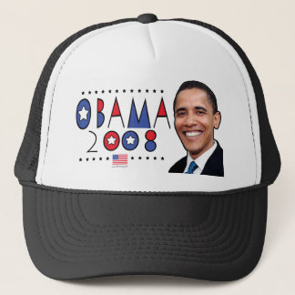 Abstrakt Obama Pic 2008 Truckerkeps