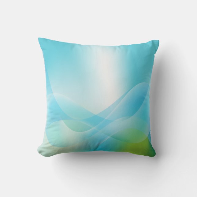 Abstrakt Ocean American MoJo Pillow Kudde (Framsida)