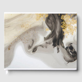 Abstrakt och glitter gästböcker