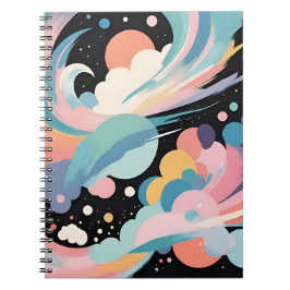 Abstrakt och modern konst anteckningsbok