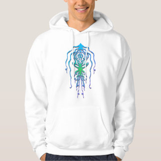 Abstrakt Octopus Tribal Squid Tattodesign Hoodie