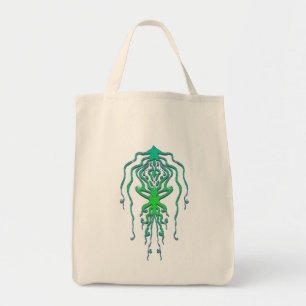 Abstrakt Octopus Tribal Squid Tattodesign Tygkasse