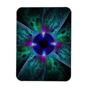 Abstrakt Öga Art Premium Magnet