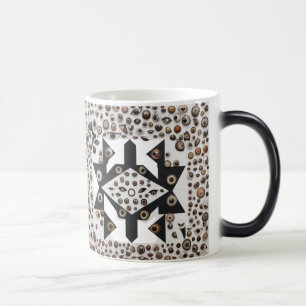 Abstrakt Öga Geometric Art - Färg Morphing Mugg